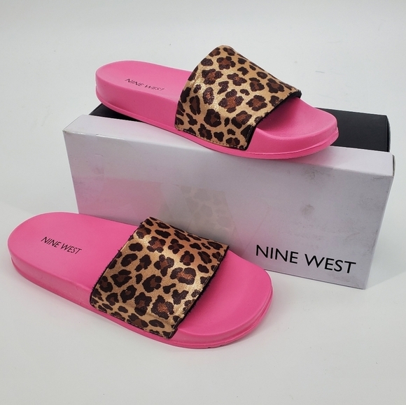 Nine West Shoes - Nine West Sandbar 2 Slide Sandal Nine West barbiecore women's size 6 new
